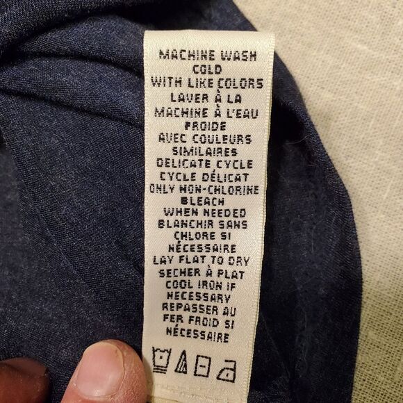 Max Studio NWT Heather Navy Sleeveless Dress Size M - Picture 9 of 9